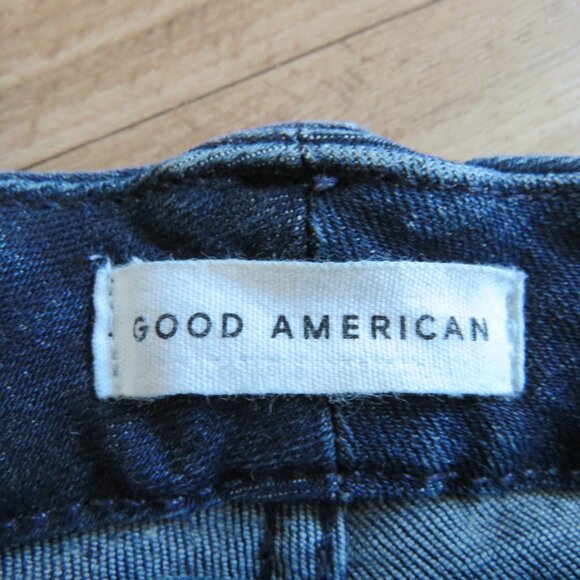 GOOD AMERICAN Good Legs High Rise Skinny Jeans in Blue224 - Size 26 Waist - Picture 15 of 15